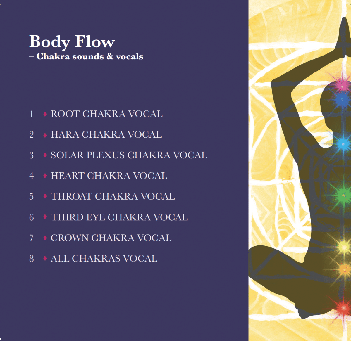BODY FLOW CHAKRAS BY JANE WINTHER